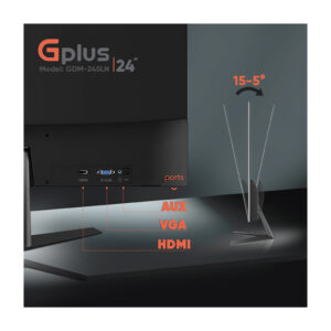 مانیتور جی پلاس مدل GDM-245LN سایز 24 اینچ
