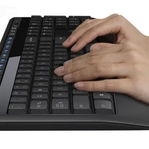 کیبورد و ماوس بی سیم لاجیتک مدل MK345 با حروف فارسی